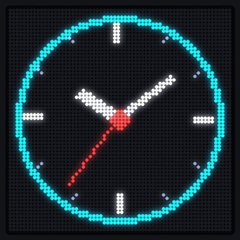 64×64 LED matrix display